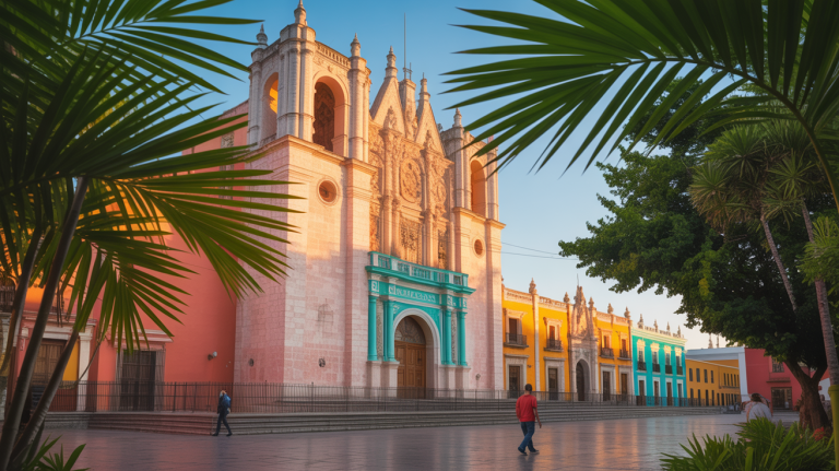 photo of a mexican city