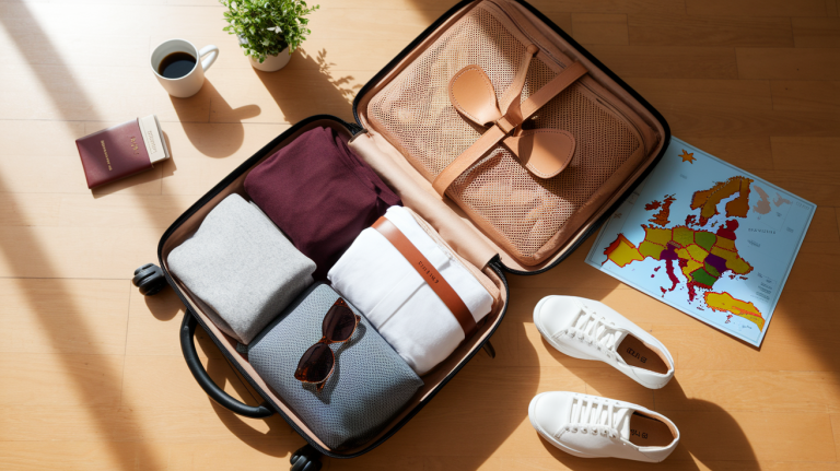 packing for a week europe trip