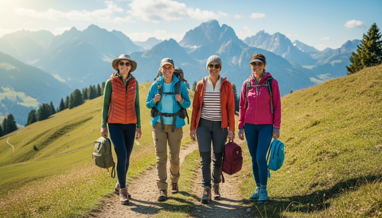 8 Mountain Hiking Outfit Ideas for Women Over 40: Look Chic on the Trail