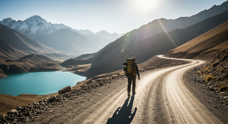 backpacking for central asia