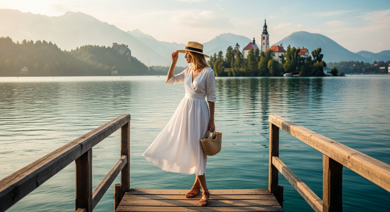Bled Slovenia Summer Outfit Ideas