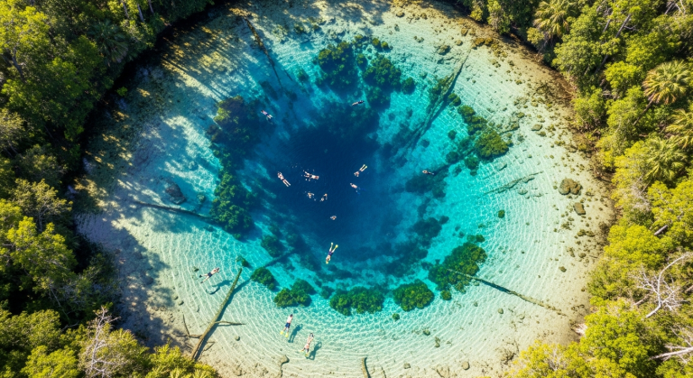 clearest springs in florida silver glen springs